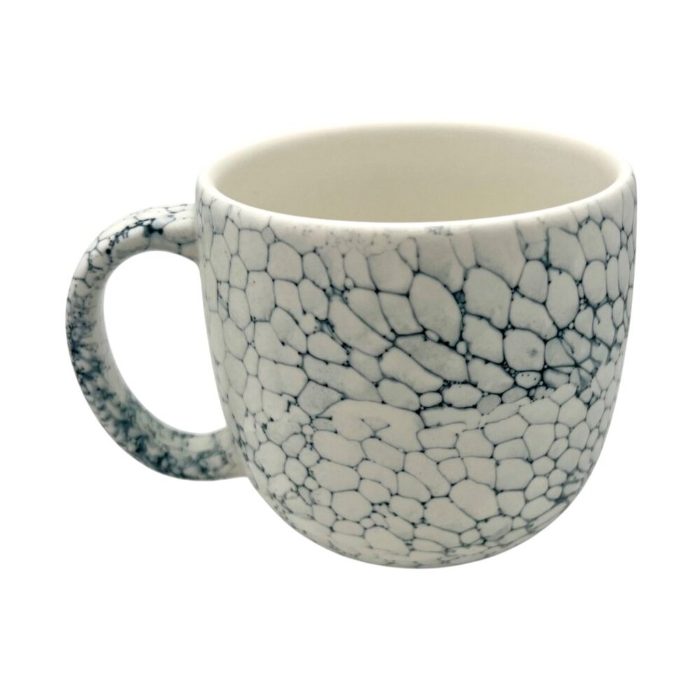 Starbucks Mug Blue and White Bubble Marble Ceramic 14 Fl Oz - Picture 4 of 6